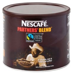 Nescafe Fair Trade Partners Blend Coffee 500G Tin