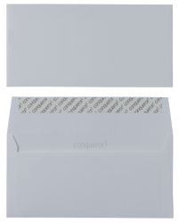 Conqueror Laid Peel And Seal Envelopes 120gsm Brilliant White DL 110 x 220 mm 500 Per Box