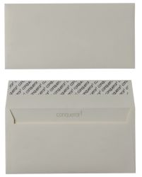 Conqueror Ultra Smooth Peel And Seal Envelopes 120gsm Cream DL 110 x 220 mm 500 Per Box