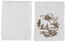 Niceday Lightweight Polythene Bags Clear 175 x 225mm 7 x 9 approx 1000 Per Pack