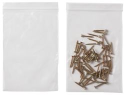Niceday Grip Seal Plain Bags Clear 127 x 191 mm 1000 Per Pack