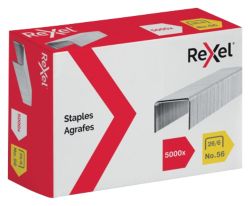Rexel Standard Staples No 56 6mm 5000 Bx