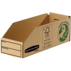 Fellowes Parts Bin 4 inches x 4 inches x 11 inches 10 per Pack 