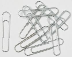 Acco Rexel Giant 50mm Plain Paper Clips 1 Box Of A 100