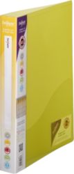 Snopake Ring Binders Clear Yellow A4 315 x 255 mm