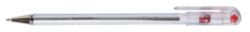 Pentel Superb fine point ballpoint pen red 12bx