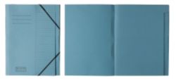 Viking Foolscap 9 Part Tabbed File Blue Foolscap Pack of 5