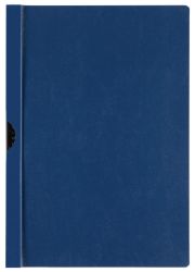 Niceday Clipfile Polypropylene Dark Blue A4 3mm Pack of 25