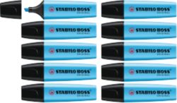 Stabilo Boss Highlighters Blue Pack of 10