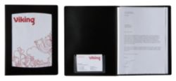 A5 24 Pocket Display Book Black