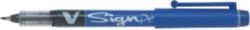 Pilot Sign Pen Blue Pack of 12