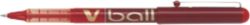 Pilot V Ball Liquid Ink Rollerball Fine Red