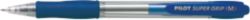 Pilot Super Grip Medium Retractable Ball Point Pen Blue Pack of 12