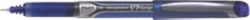 Pilot V7 Rollerball Pen Needle Tip 07mm Rubber Grip Blue Pack of 12