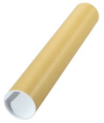 Postal Tubes Manilla 457 x 76 mm 6 Per Pack