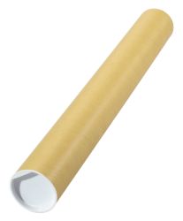 Postal Tubes Manilla 607 x 76 mm 6 Per Pack