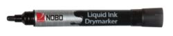 NOBO HYDRO Liquid Ink Marker Pk 12 Black