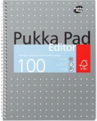 Pukka Pad Business Editor Pads A4 3pk