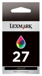 Lexmark 27 Cyan Magenta Yellow Printer Ink Cartridge 10NX227E