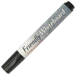 Friendly Whiteboard Markers Black