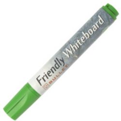 Friendly Whiteboard Markers Green