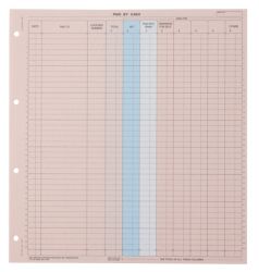 Twinlock 280 x 297mm Complete Accounts Cash Refill