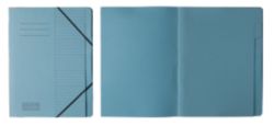 Viking Foolscap 7 Part Tabbed File Blue Foolscap Pack of 5