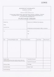 Custom Printed One Colour Single Sheet Pad From A5 to A4