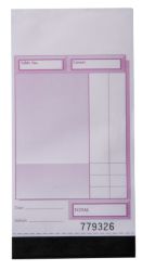 2 Part 3 x 6 NCR Restaurant Pads 25pk
