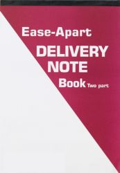 Ease Apart Personalised Delivery Note Book 2 Part 203 x 279 mm 50 Sets Per Book