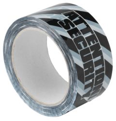 Printed Packaging Tape Attention Security 6pk