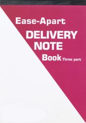Ease Apart Personalised Delivery Note Book 3 Part 203 x 279 mm 50 Sets Per Book