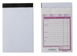 2 Part NCR 4 x 7 Large Restaurant Pads 25pk