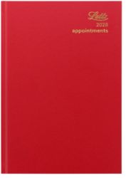 Letts 2013 Business Diaries A5 Day a Page Red