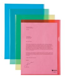 Acco Rexel Cut Back Folders 110 Micon Assorted A4 340 x 254 x 40 mm 100pk