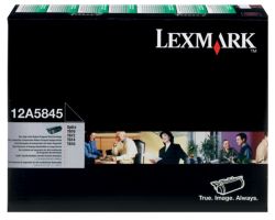 Lexmark 12A5845 Black Laser Toner Cartridge