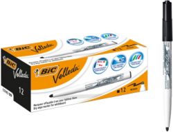 Bic Velleda Whiteboard Marker Black Pack of 12