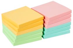 Office Depot Assorted Pastel 76 x 76mm