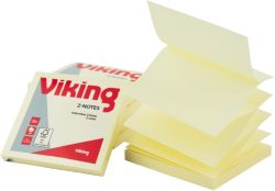 Office Depot Z Notes Yellow 76 x 76mm Pack 6