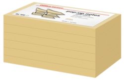 Office Depot Z Notes Yellow 76 x 127mm Pack 6