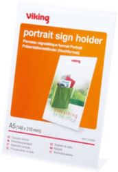 Office Depot A5 Angled Sign Holder