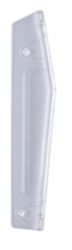 Rexel Crystalfile Plastic Tabs For Lateral Suspension Files Clear Pack of 50