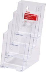Office Depot 1 3 A4 4 Tier Literature Holder