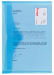 Office Depot ID Document Wallets 335 x 215mm Blue
