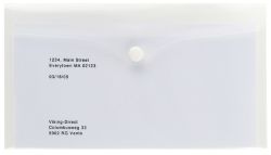 Office Depot Polypropylene Dl Document Wallets Clear Pack of 5