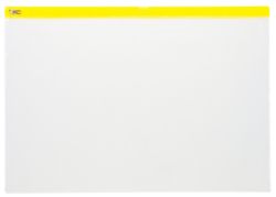 Office Depot Zip Pouches 460 x 330mm Yellow