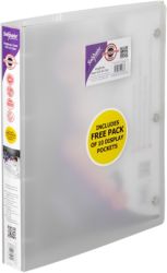 Snopake Landscape Ring Binder Easel White A4