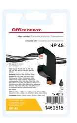 Office Depot Compatible HP 45 Black Ink Cartridge