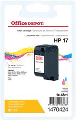 Office Depot Compatible HP 17 Colour Ink Cartridge 