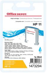 Office Depot Compatible HP 11 Cyan Ink Cartridge